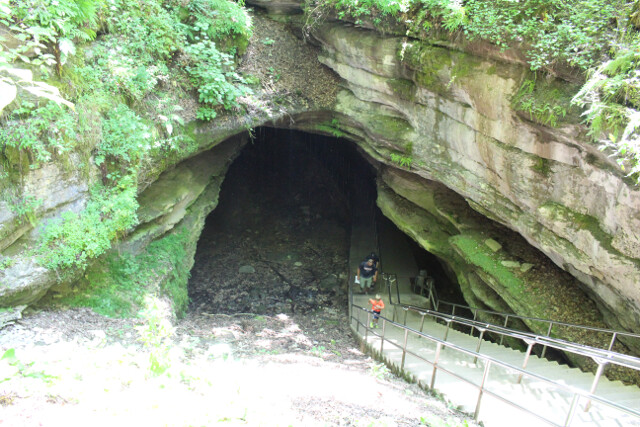 The descent to Mammoth Cave
